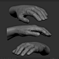 Hand study - Sculpt, Mykhail Klymenko : Started as a speedsculpt and decided to go into details. Used xyz textures as a base, forgot to use Layers etc but still happy with the result, learned a lot during this study)  Thanks for the many feedbacks I got f