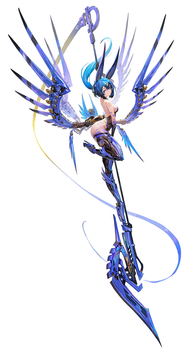 ABYSS WALKER blue te...