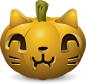 Pumpkins, Carved, Cats, Faces, Wildcat