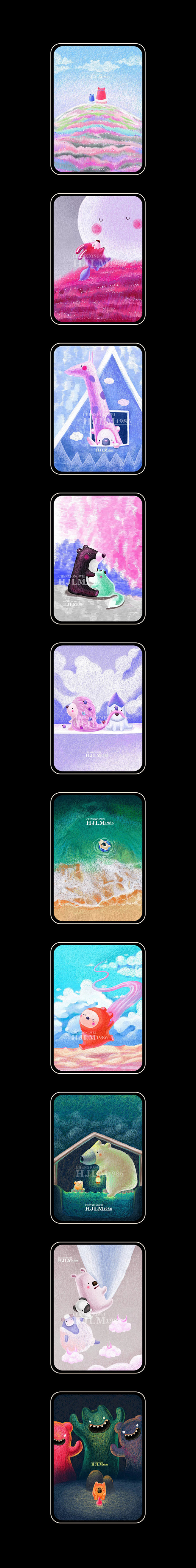 插画海报