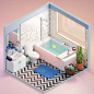 其中包括图片：The Bathroom, Nora Daimio