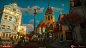 The Witcher 3: Wild Hunt - Blood and Wine, Maciej Caputa : In this project my major responsibility was to create assets, mostly buildings for the city of Beauclair and some generic models used across the whole Toussaint land.
In addition to the assets cre