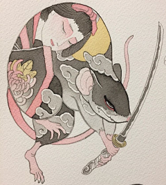 LiBinQian采集到纹身