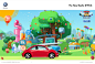 09.8 / VW New beetle "car sticker" campaign : 09.8 / VW New beetle "car sticker" campaign