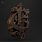 Black Palace : A commissioned work.Design a logo crest and whole word “BLACK PALACE”