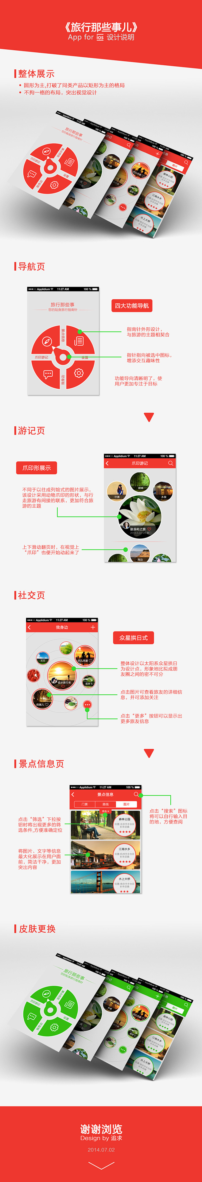 旅游app设计说明-UI中国-专业界面设...