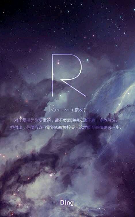 26字母星空 这次真的全了 — 文字图片...