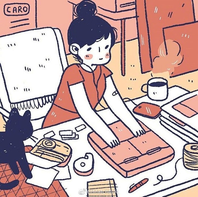 理想生活是：养一只猫 有一个小房子 和一...