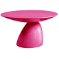 Parabel Dining Table in Pink