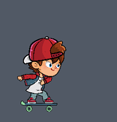Skater Boy Character | GameDev Market : https://www.youtube.com/watch?v=S6jLHQ8G6O8 Features Unique and appealing character design Excellent 13 animations with love to detail Imported character into Unity3D Animation exports as .png and .