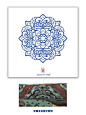 敦煌壁画临摹～团花纹样合集 - 小红书