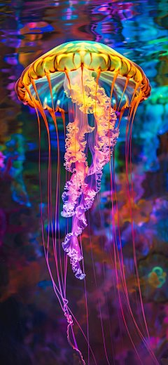 高清手机壁纸-水母 (3)
