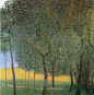 Fruit Trees, 1901 - Gustav Klimt