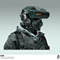 ArtStation - Cleaners Helmet concept art exploration., Nivanh Chanthara