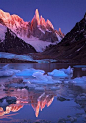 Crimson Crags, Cerro Torre, Patagonia