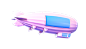 c4d飞船飞碟png (4)