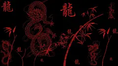 小龙日语汉字 - 壁纸（#1232532）/ Wallbase.cc