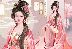 尤二姐出稿，这个角色非常惨，所以我要把她画漂亮一些，当然原著里她的颜值在红楼众女子中也是数一数二的 #红楼梦 #尤二姐 #红楼二尤#立绘 #易次元 #橙光游戏 #闪艺 #古风插画 #壁纸 #寻找小红书绘画大神 #板绘 - 小红书