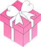 florid-pink-gift-box-with-a-bow