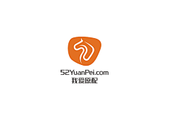 易辰品牌设计张伟采集到我爱原配线上平台LOGO设计