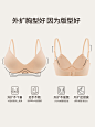 secretworld外扩内衣女无痕聚拢透气防下垂收副乳小胸显大文胸-淘宝网