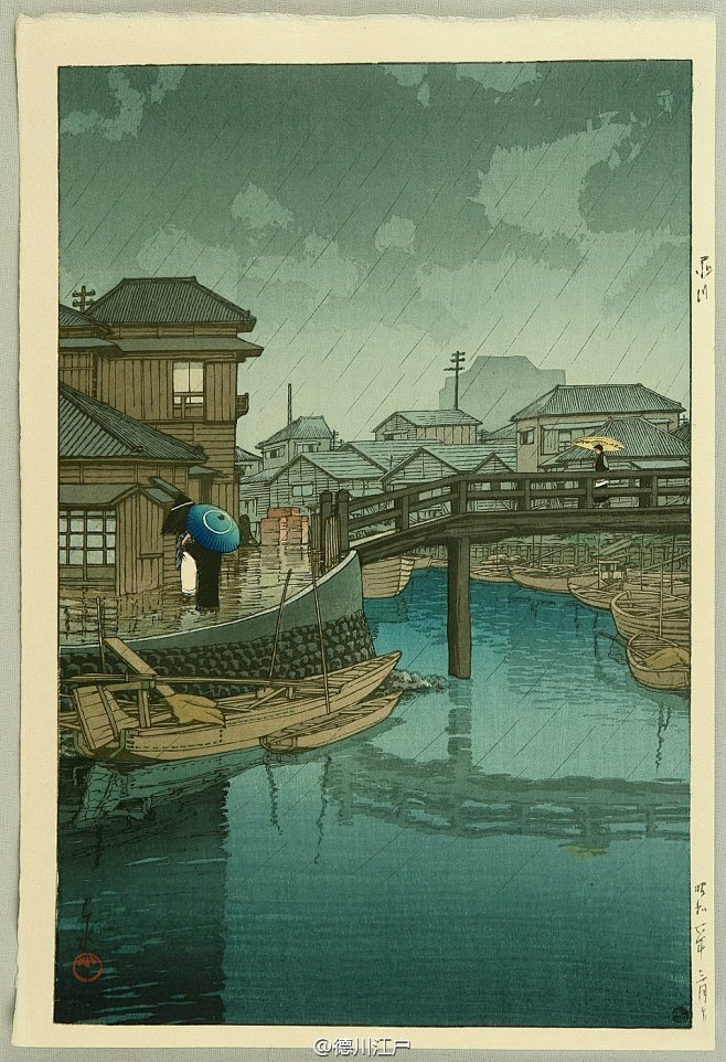 [川濑巴水] 日本最著名的风景版画家，被...
