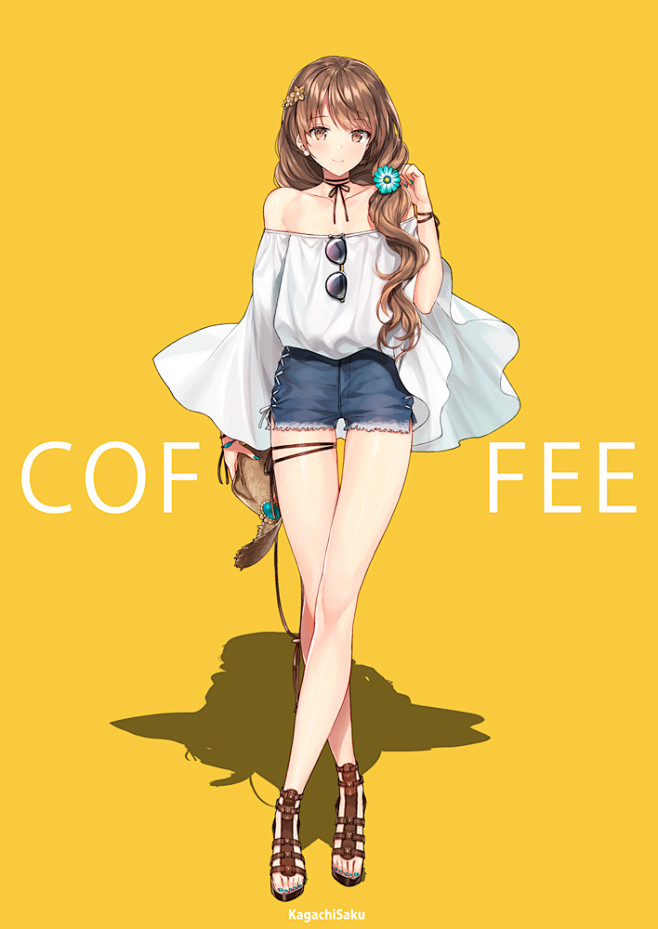#オリジナル 珈琲姉 - かがちさく的插...