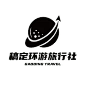 旅游旅行社简约星球大气创意logo头像