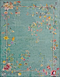 #125 Chinese Art Deco carpet 9’0” x 11’6” circa 1930