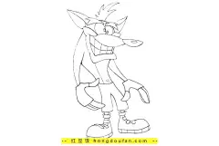 最初的 Crash Bandicoot是为了尝试制作像 刺猬索尼克这样的游戏，但从一个新的 3D 角度来看。该游戏在最初的 PlayStation 上取得了巨大的成功，并帮助将当时年轻的顽皮狗引入了游戏词典。它做得非常好，几乎使 Crash 成为了索尼的非官方吉祥物，也许只有 Spyro 之类的公司才能在该系统上与之匹敌。它甚至让《马里奥 64》在游戏中采用 3D 技术的竞赛中赢得了竞争。我们收集了12张《Crash Bandicoot》的涂色图片，一起来下载吧！