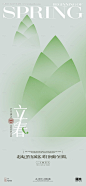 编号：20240118112450890【享设计】源文件下载-立春节气清新简约海报