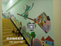 太原幼儿园墙体彩绘13613471760，承接各类墙绘彩绘，室内设计效果图cad图制作