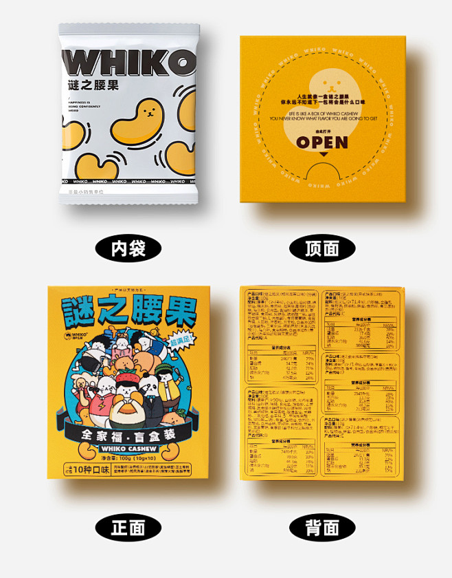 WHIKO谜之生物 谜之便利店 全家福盲...