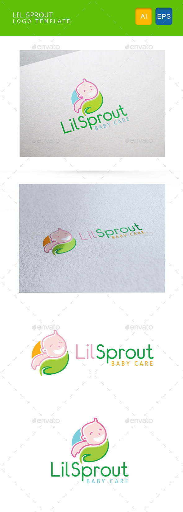 Baby Logo Template -...