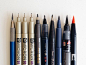 I would love to buy all these pens to test out if I ever could, and ever would have decent typography skills.