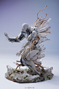 组合艺术家Garret Kane的一个新型具象雕塑，描绘破碎的人随着季节的变换而变幻。雕塑采用了数字雕刻软件ZBrush，和3D打印组件形成。
