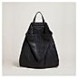 styletaboo:  Tsatsas - Black Leather bag