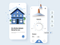 Smart Home Mobile App website design android app design ios app design cards ui ui design ui vector smarthome mobile app design ux ui design mobile creative design dubai ui designer branding web design minimal illustration top ux ui designer mobile app