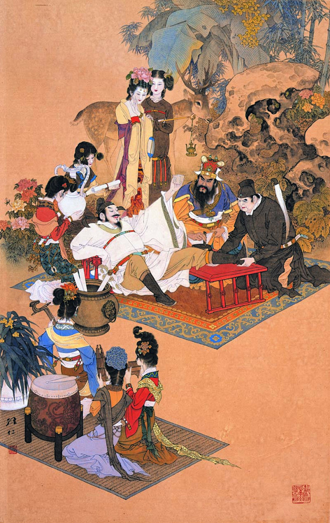 项维仁工笔人物画官方网站