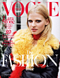 劳拉·斯通 (Lara Stone) 登上《Vogue》荷兰版2014年9月刊