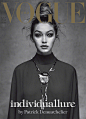Vogue Italia July 2019 : Gigi Hadid by Alasdair McLellan. 意大利版7月刊, Gigi的第4张VI封面
