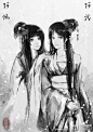 雪代熏古风插画2_动漫_新浪轻博客