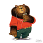 2016's Bear , Luis Gadea : I was working on a project related with bears and in my spare time I wanted to create my owns. Here is one of them. You can always check more at my website.
¡Pura Vida!
More at: 
www.luisgadea.com 
www.instagram.com/luisgadea