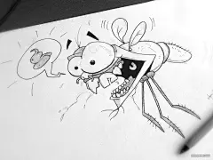 保加利亚SVILEN PETROV铅笔画卡通角色作品-Svilen Petrov. [155P] (80).jpg