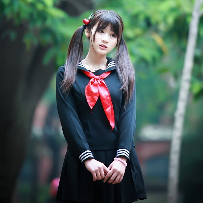 双马尾樱桃妹