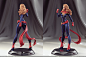 Captain Marvel, , NilbertoTawata - CGSociety