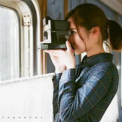 旅行的意义 文艺女生列车写真壁纸 第一辑