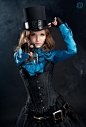 Steampunk Tendencies | Steampunk victorian girl by LahmatTea