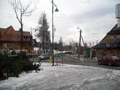 Zakopane高速公路的建筑、地标和景观