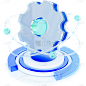 图标系列-通用-3D毛玻璃科技图标贴纸